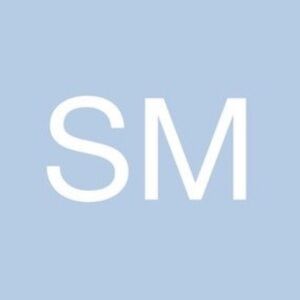 Striped Sweater in Blue and Tan